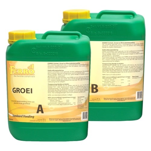 STANDAARD GROEI A+B 5 LITER
