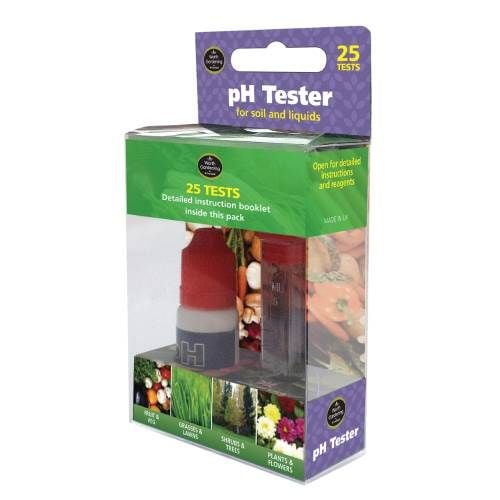 BODEM & VLOEISTOF PH TEST KIT (25 TESTS)
