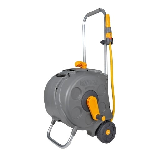 COMPACT CART SLANGENWAGEN INCL. 30M SLANG, KOPPELINGEN EN TUINSPUIT