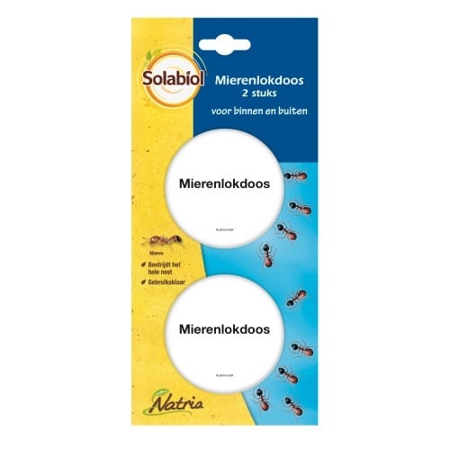 NATRIA MIERENLOKDOOS 2 STUKS