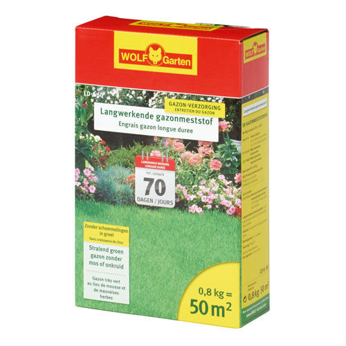 LD-A 50 GAZONMEST LANGWERKEND 0.8 KG = 50 M²