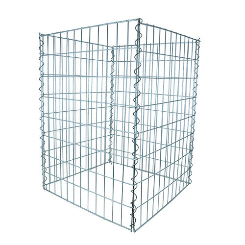 GARDEN BLADKORF EN COMPOSTSILO 60 X 60 X 80 CM