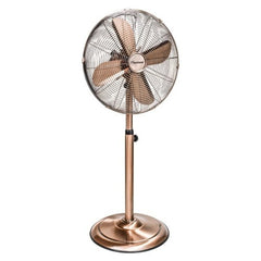DFS45SCO RETRO STATIEFVENTILATOR 45 CM KOPER 50 WATT