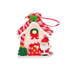 Gingerbread houses led display 4 ass