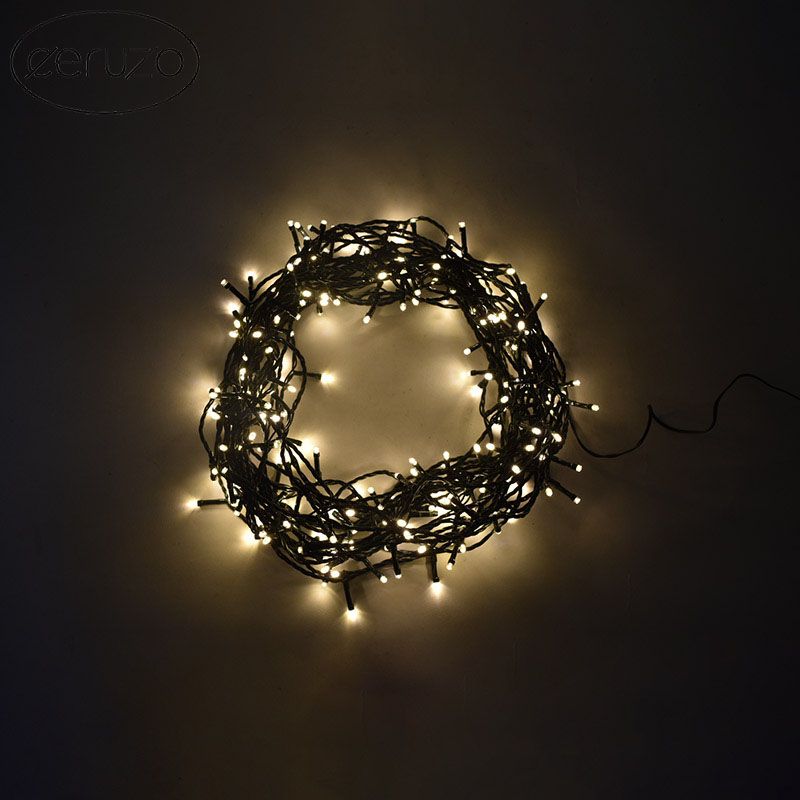 Ceruzo Led Verlichting - 18 Meter - 240 Led Lampjes - Warm Wit - Voor Binnen En Buiten