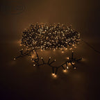 Ceruzo Micro Cluster - 400 Led - 8 Meter - 8 Lichtfuncties + Geheugen - Extra Warm Wit