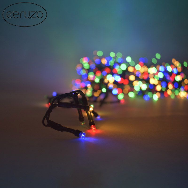 Ceruzo Micro Cluster - 1000 Led -  20 Meter - 8 Lichtfuncties + Geheugen - Multicolor