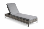 PACO FLAMENCO SUNBED LIGBED WICKER GRIJS