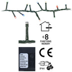 Micro Cluster - 560 Led's  -11 Meter - Multicolor - 8 Functies + Geheugen