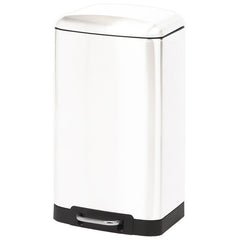 Duett Pedaalemmer - 20 Liter - Metaal - Wit