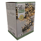 Ceruzo Micro Cluster - 560 Led - 11 Meter - 8 Lichtfuncties + Geheugen - Extra Warm Wit