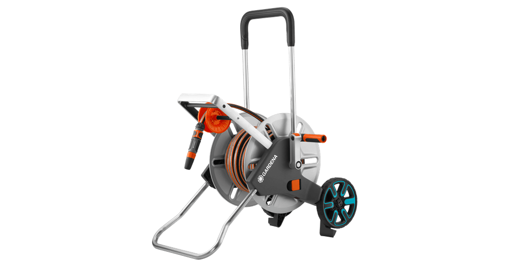CLEVERROLL L EASY METALEN SLANGENWAGEN SET (45 METER 15 MM SLANG + KOPPELINGEN)