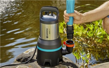 2-IN-1 SCHOON EN VUILWATER DOMPELPOMP 19500 MET AQUASENSOR