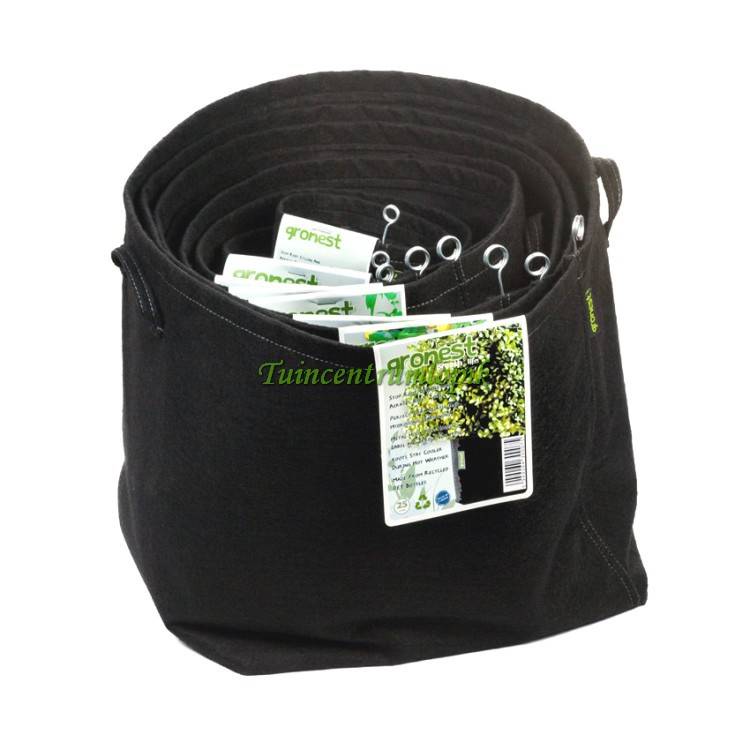AQUA BREATHE FABRIC POT 4 LITER 15 X 15 X 18 CM