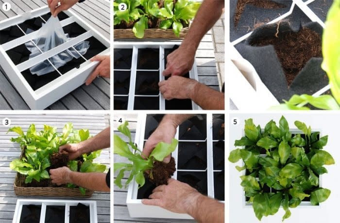 greenwall verticale tuin grijs