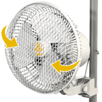 MONKEY FAN OSCILLEREND 17 CM (6.5") - 20W