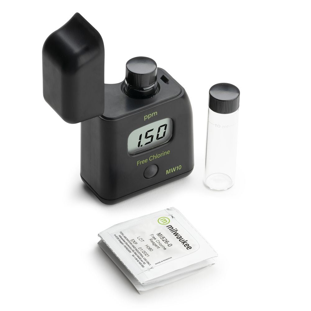 MW10 VRIJE CHLOOR METER