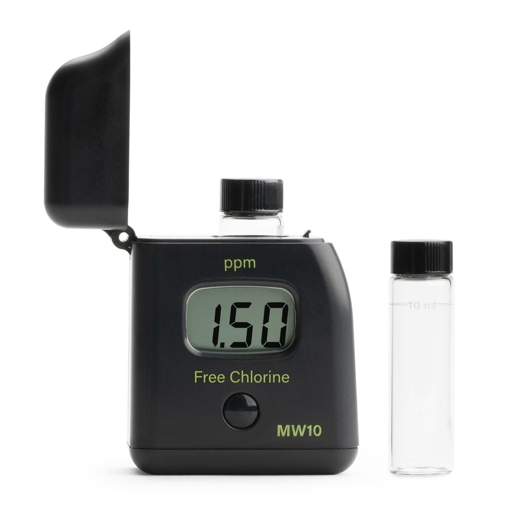 MW10 VRIJE CHLOOR METER