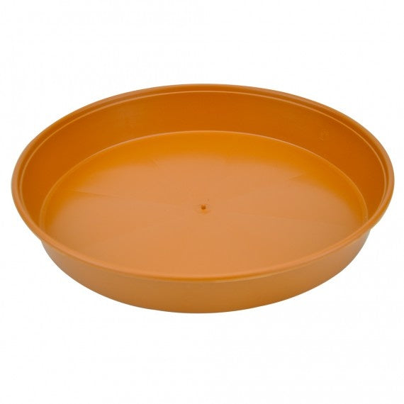 PERSEO TERRACOTTA Ø33X33CM RONDE POT 25L + SCHOTEL