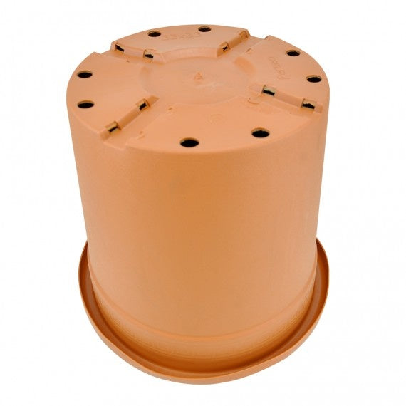  PERSEO TERRACOTTA Ø33X33CM RONDE POT 25L