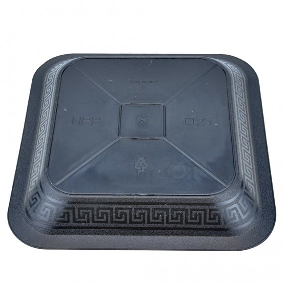 PLANTENSCHOTEL VIERKANT 23X23CM ZWART VOOR VEGA 9 LITER