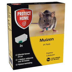 EXPRESS MUIZEN IN HUIS LOKDOZEN 2 STUKS