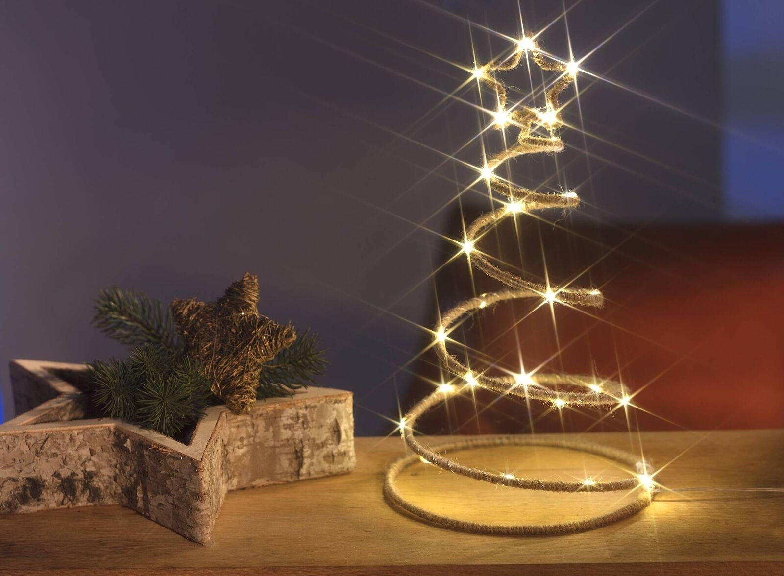  LED spiraalvormige dennenboom