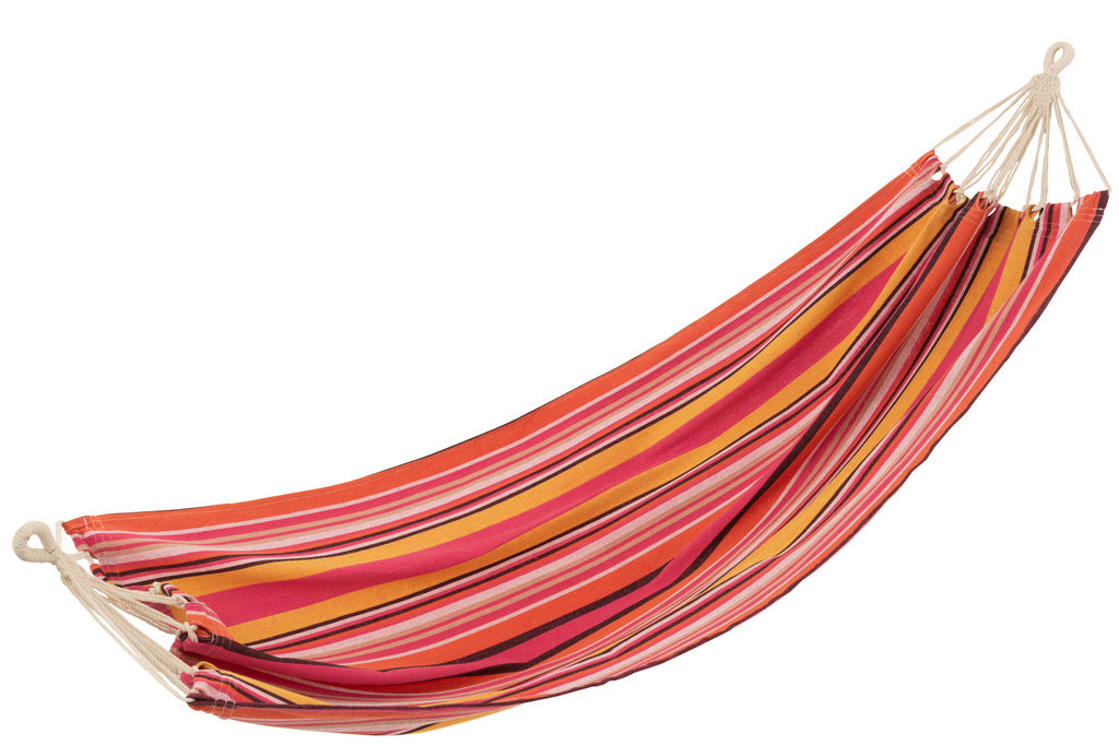 J-LINE HANGMAT STREPEN – KATOEN/POLYESTER FELROZE/MIX