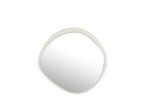 J-LINE WANDSPIEGEL ROND METAAL/GLAS WIT SMALL