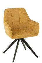 Stoel Louna IJzer/Acryl Oker