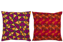 J-LINE KUSSEN PATTERN SHAPES – FABRIC MIX (SET VAN 2)