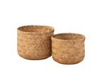 J-LINE SET VAN TWEE MANDEN BAMBOE NATUREL