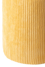 Kleurige MDF-kruk lichtgeel