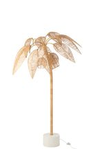 Vloerlamp Kokospalm Rietvlechtwerk Naturel Klein