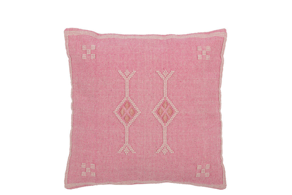 J-LINE KUSSEN DIAMONDS + ARROWS KATOEN ROZE