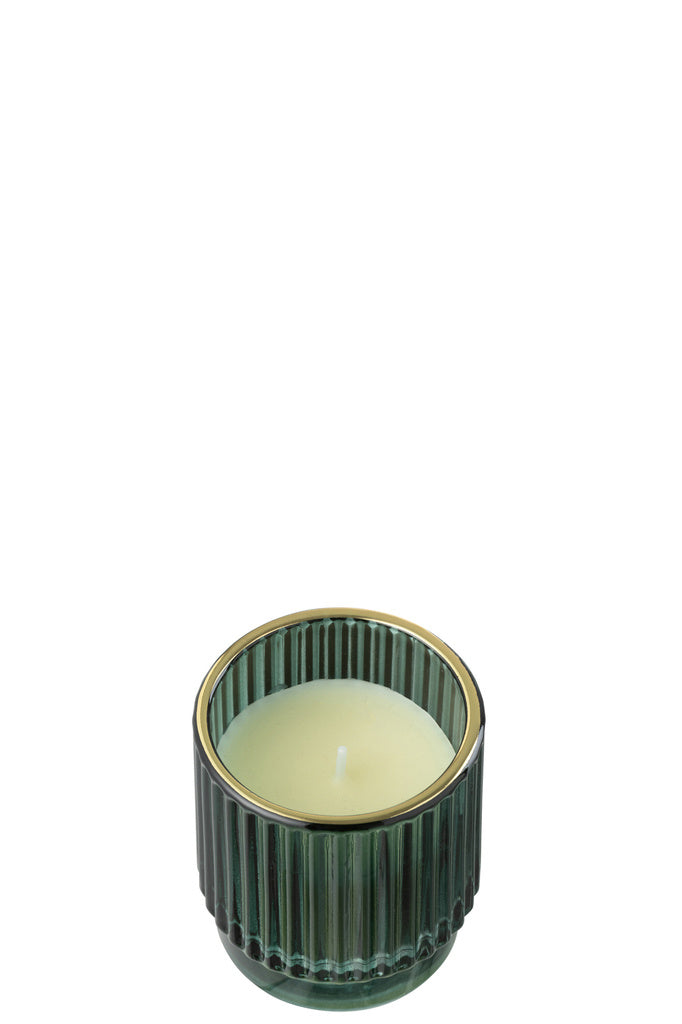 J-Line Scented Candle Cedar Breeze Wax Small - 19H