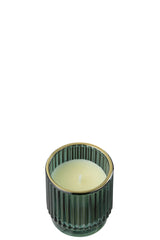J-Line Scented Candle Cedar Breeze Wax Small - 19H
