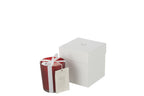 J-LINE GEURKAARS DELUXE GLASS ROOD KLEIN