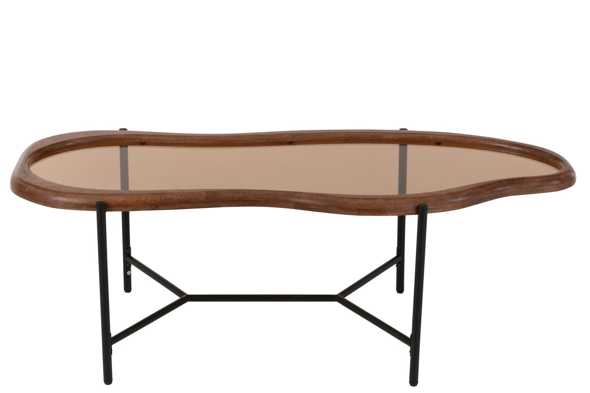 Salontafel Zig Glas Multicolor