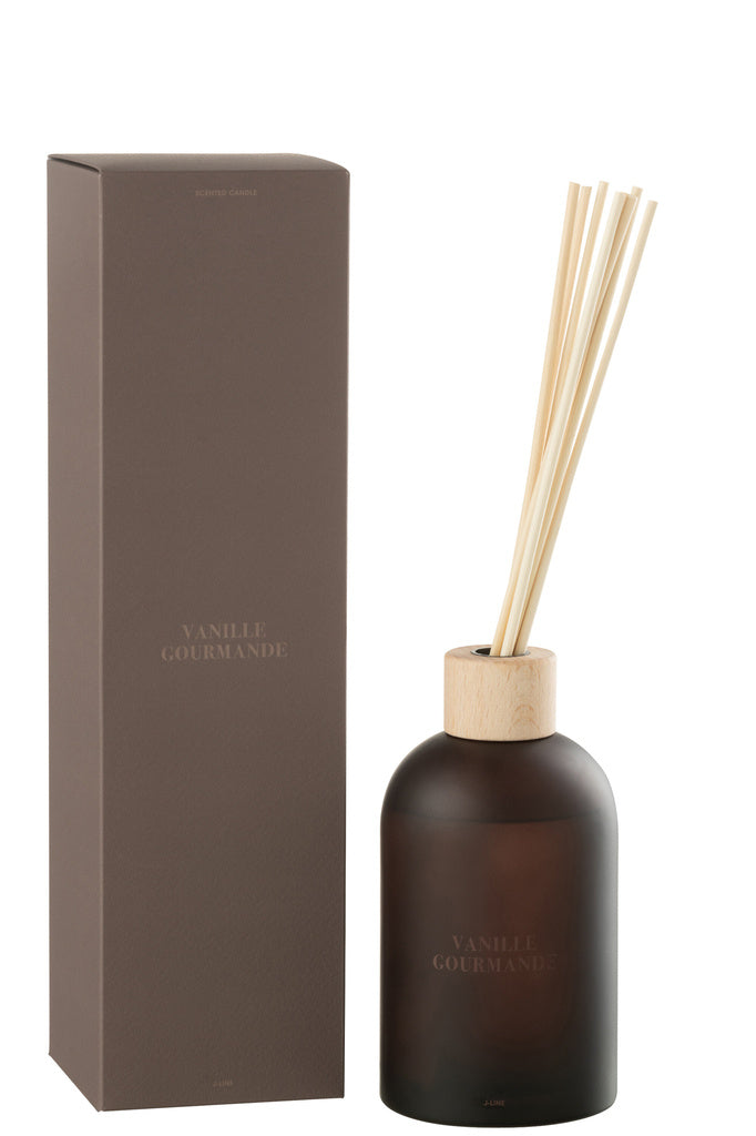 J-LINE GEURDIFFUSER ACCORDS ESSENTIELS – VANILLE GOURMANDE 550 ML