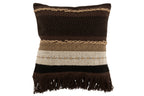Kussen Etnisch Katoen Bruin/Zwart/Beige