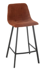 Barstoel Kent Metaal/Polyester Roest
