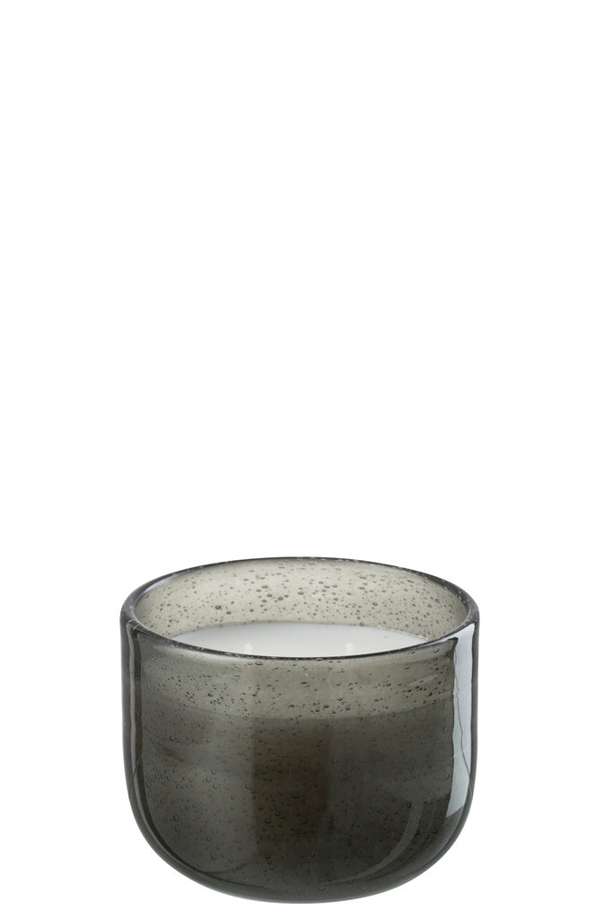 J-LINE GEURKAARS OLIVE & FRANKINCENSE WAX GREEN SMALL - 30H