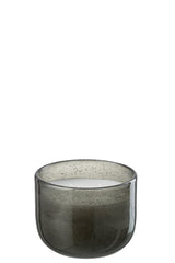 J-LINE GEURKAARS OLIVE & FRANKINCENSE WAX GREEN SMALL - 30H
