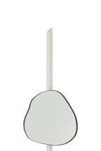 J-LINE WANDSPIEGEL EXTREMA IJZER/GLAS ZWART MEDIUM