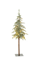J-LINE KERSTBOOM C+LED PLASTIC SNEEUW GROEN KLEIN
