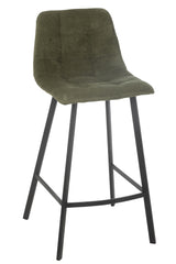 Barkruk Kent Metaal/Polyester Groen