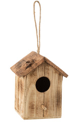 J-LINE VOGELHUISJE BASIS – HOUT BEIGE