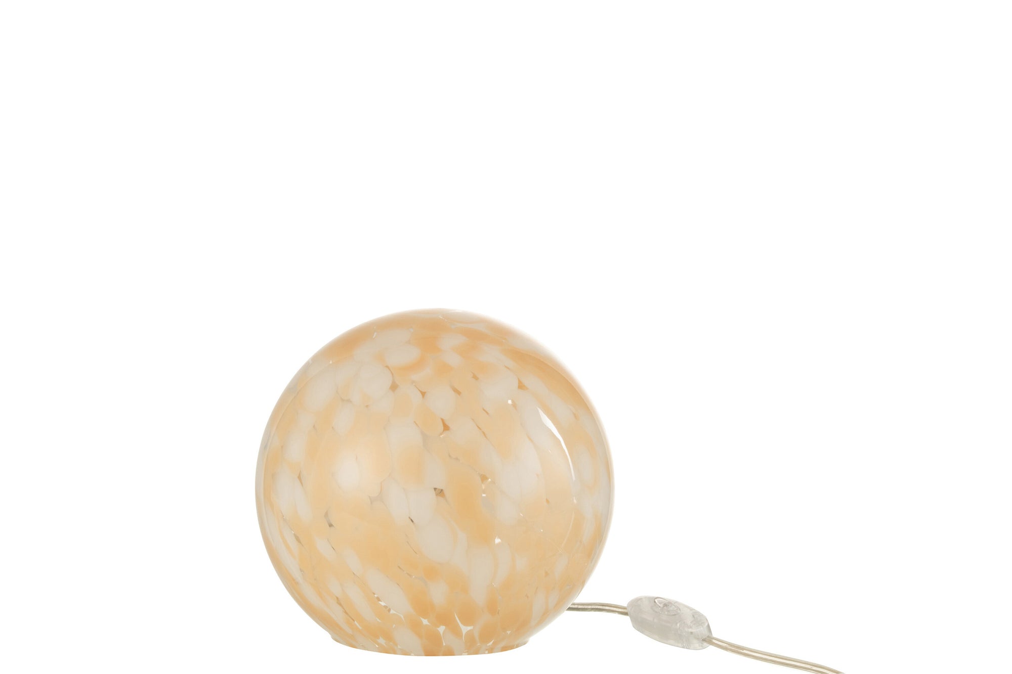Lamp Melissa Rond Glas Beige Klein