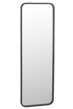J-LINE SPIEGEL RECHTHOEKIG – MAT ZWART 120×40 CM